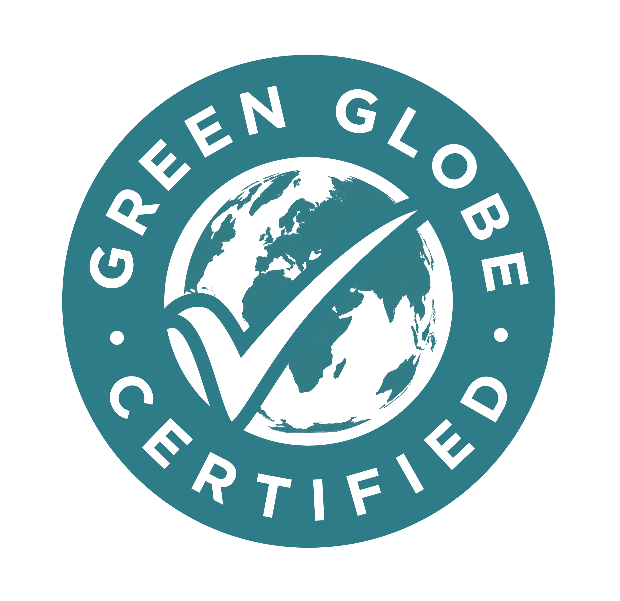 green globe logo